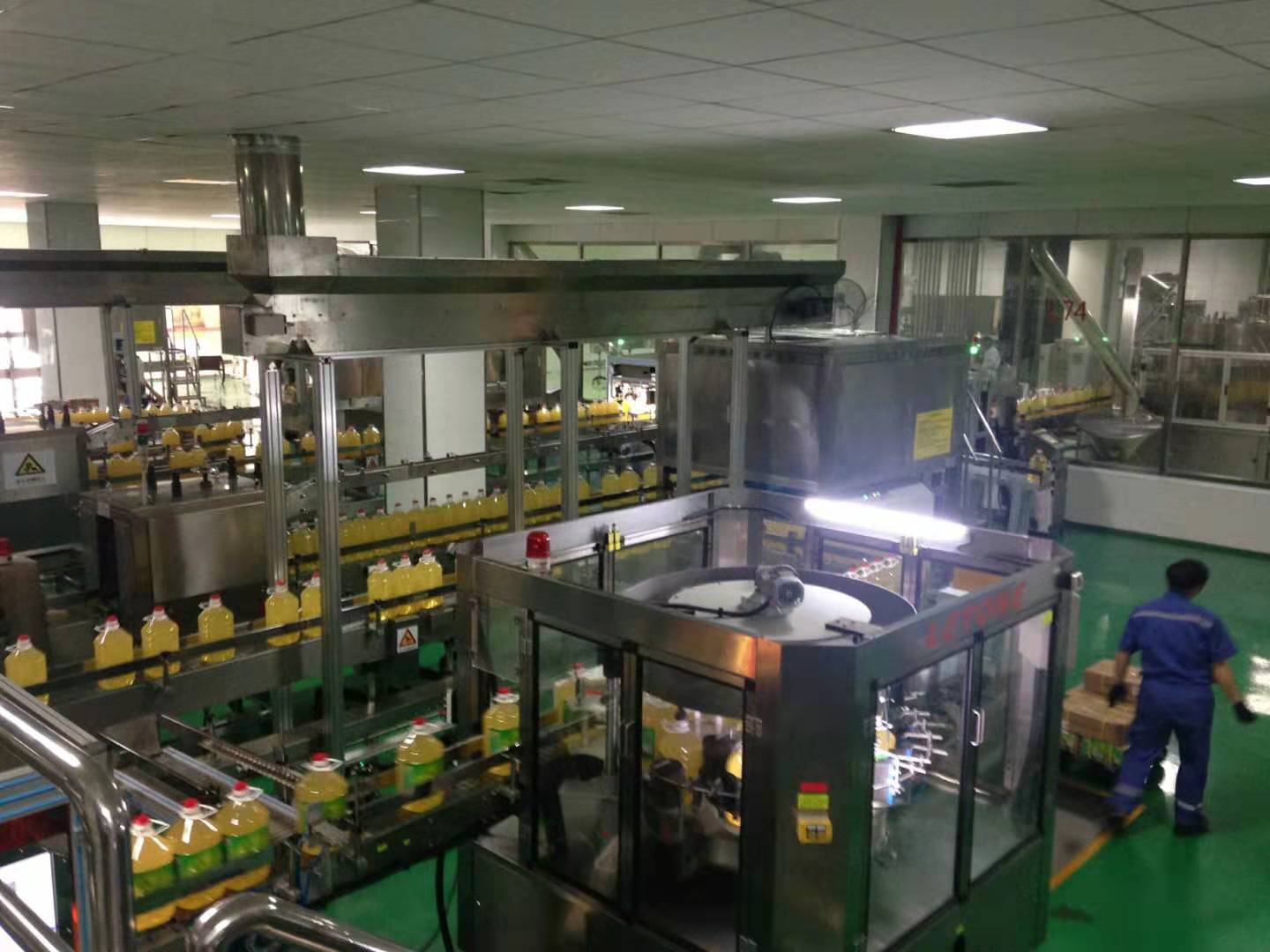 Edible Oil PET Bottling Line