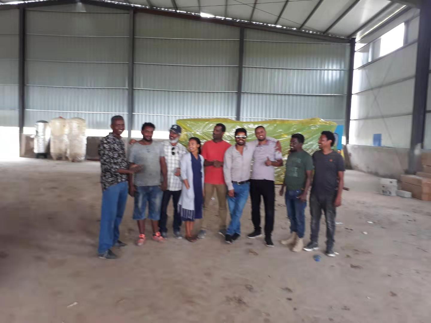 Maticline Ethiopia Local Technical Team for Installation & Commissioning